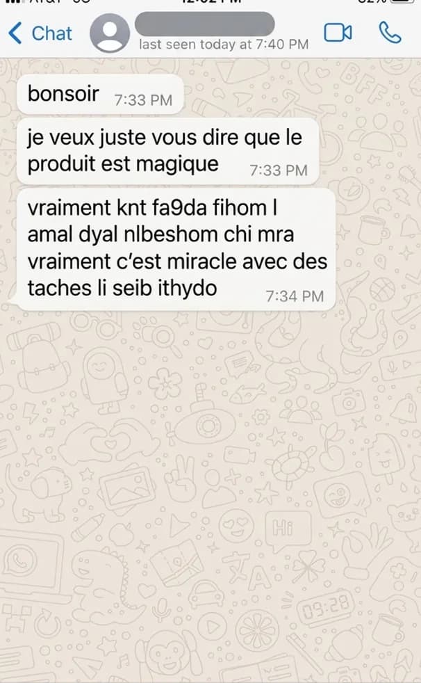 Message client WhatsApp 1