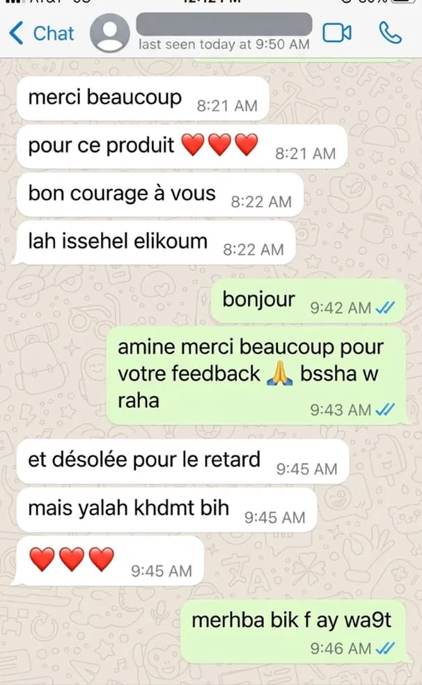 Message client WhatsApp 5